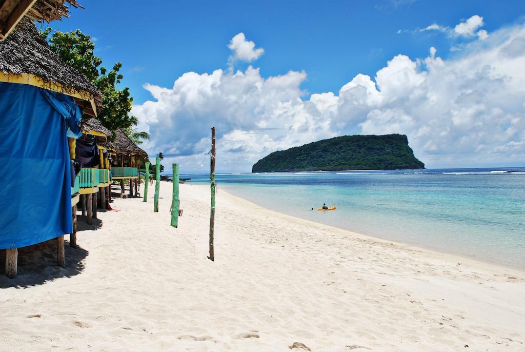 Taufua Beach Fales Lalomanu Eksteriør billede