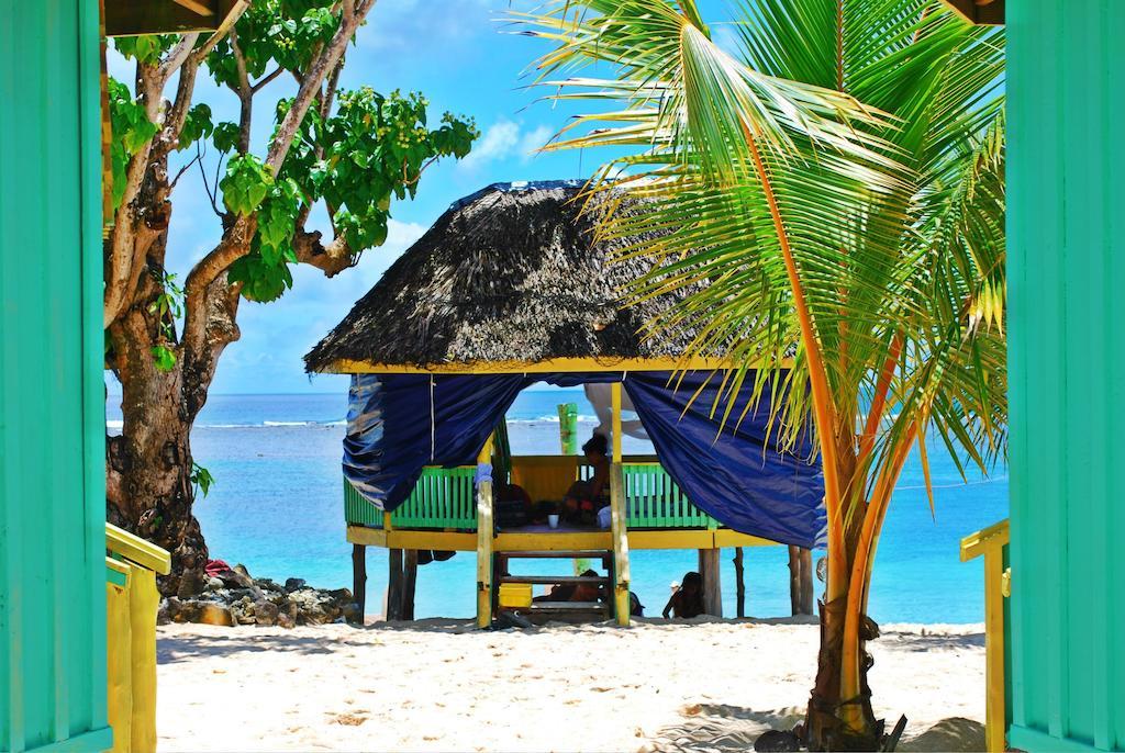 Taufua Beach Fales Lalomanu Eksteriør billede