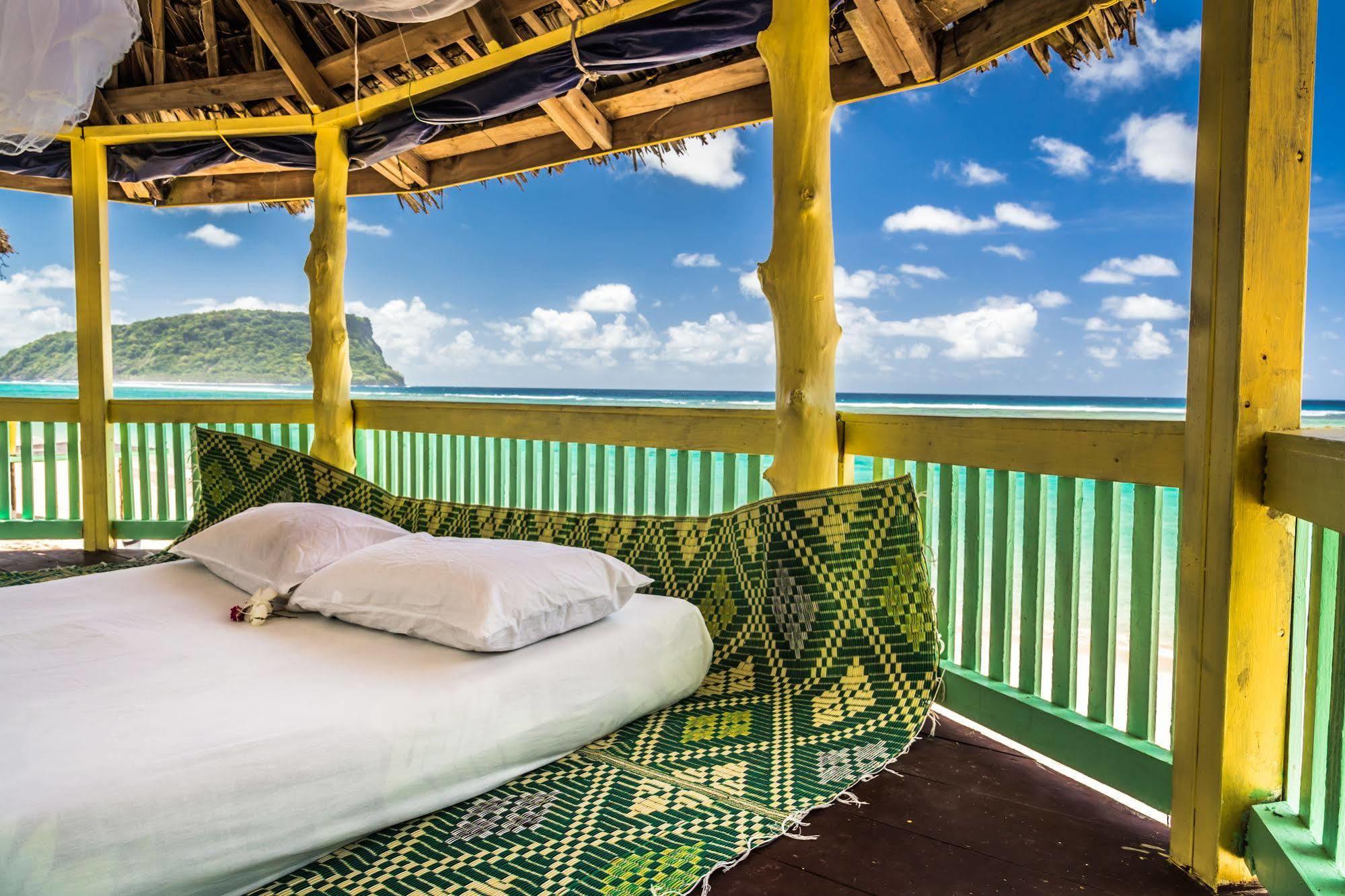 Taufua Beach Fales Lalomanu Eksteriør billede