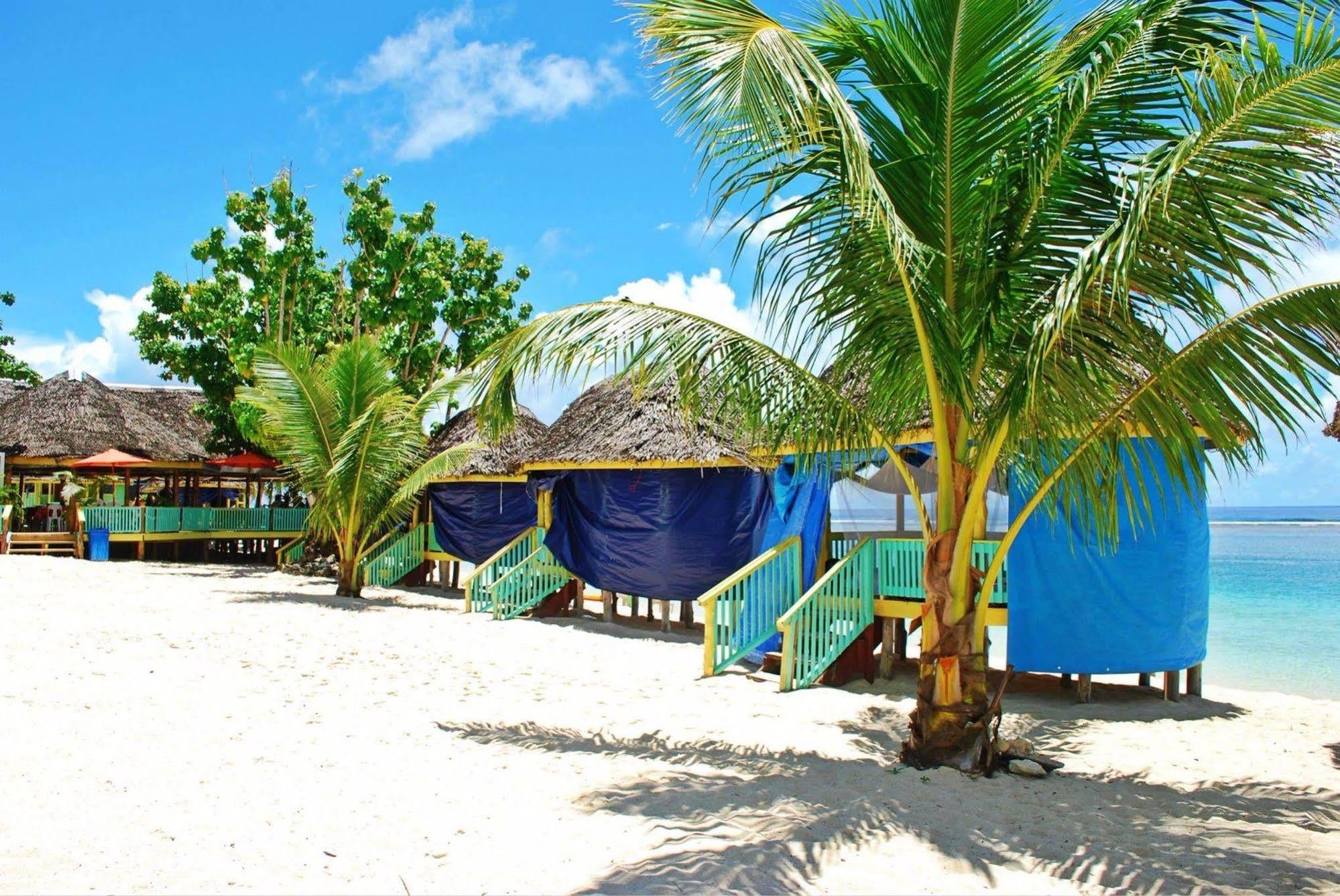 Taufua Beach Fales Lalomanu Eksteriør billede