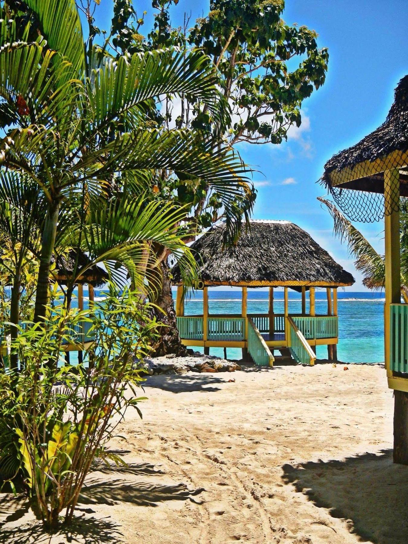 Taufua Beach Fales Lalomanu Eksteriør billede
