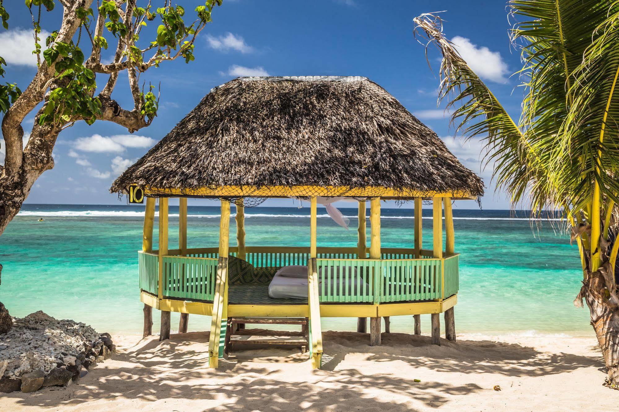 Taufua Beach Fales Lalomanu Eksteriør billede