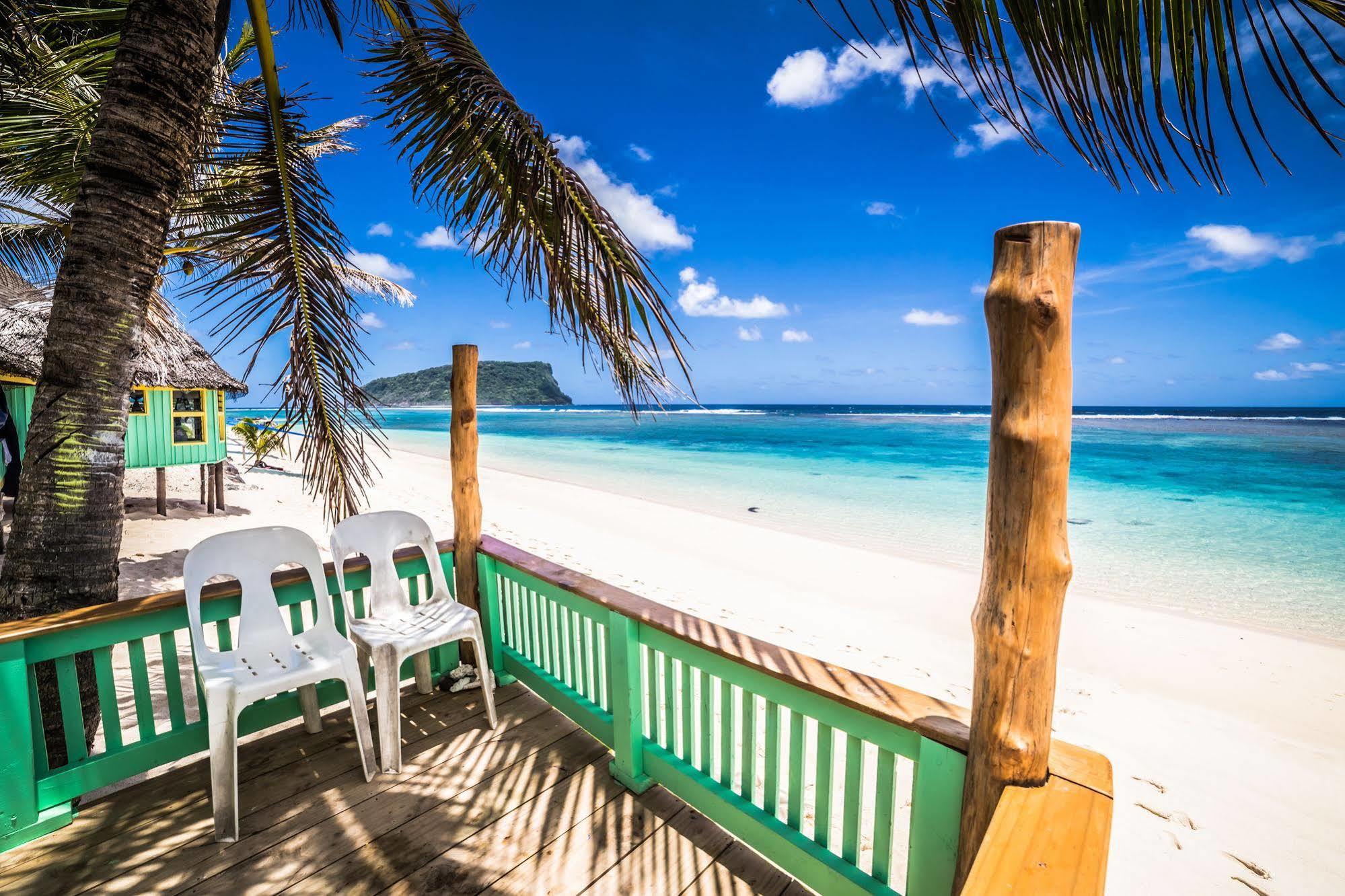 Taufua Beach Fales Lalomanu Eksteriør billede