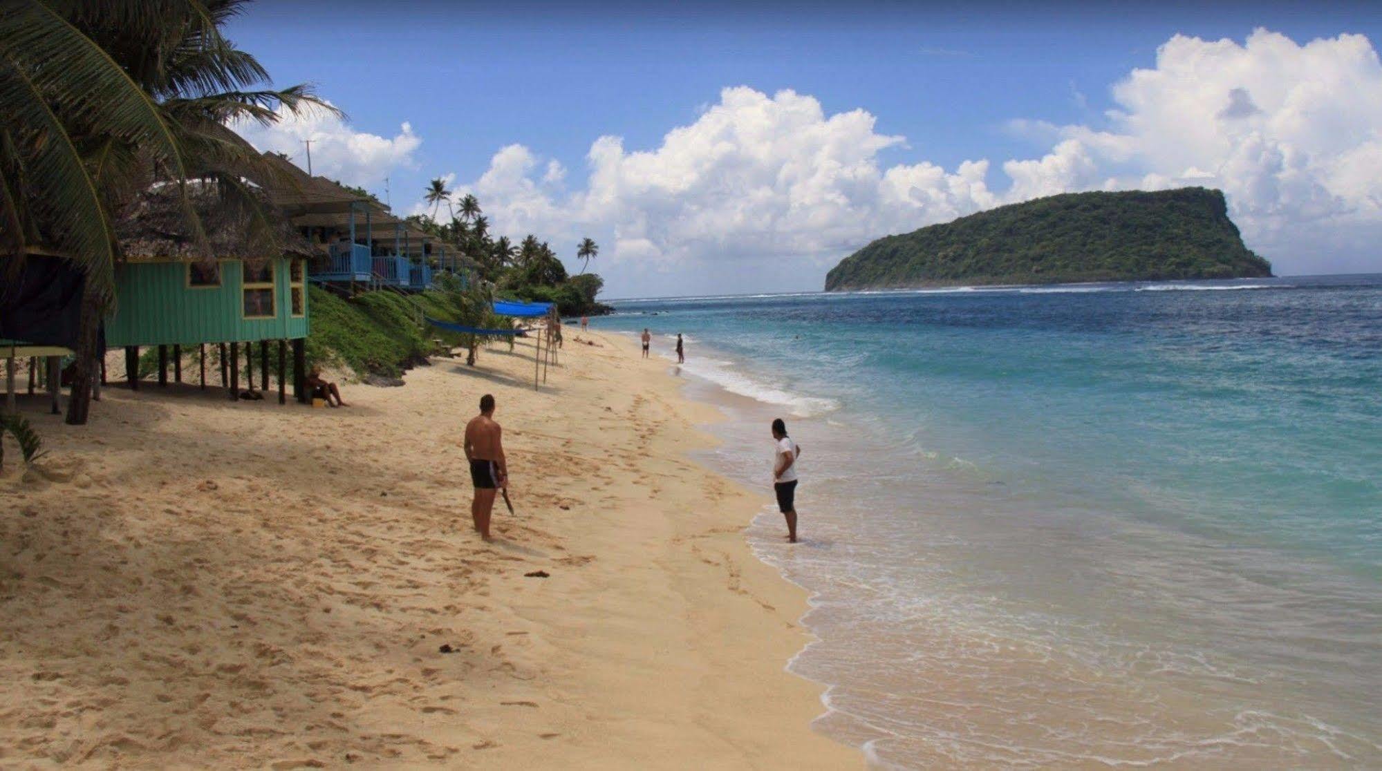 Taufua Beach Fales Lalomanu Eksteriør billede